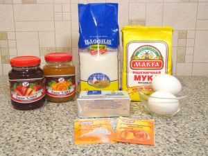 Печенье с джемом. Ингредиенты