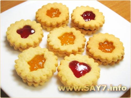 Печенье с джемом