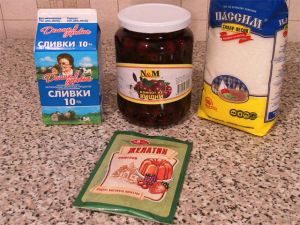 Желе «День Святого Валентина». Ингредиенты